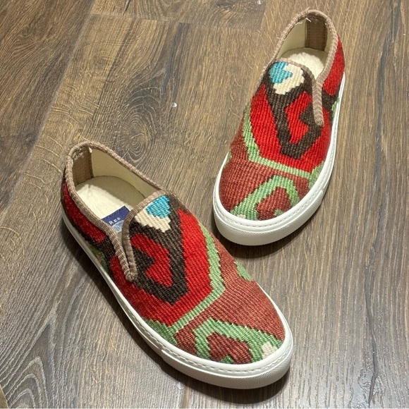 RES IPSA WOMENS KILIM SNEAKER SIZE 7 like new - Picture 6 of 12